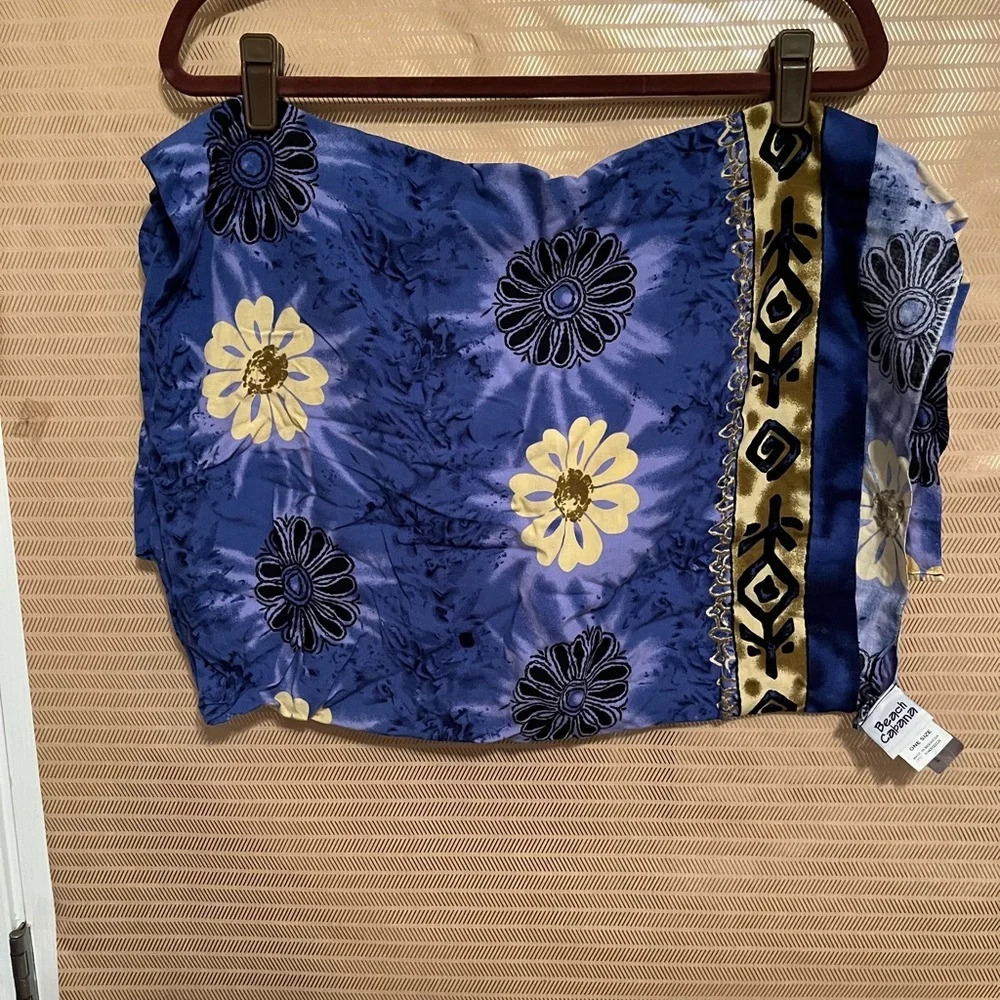 BEACH CABANA~SWIMSUIT COVERUP~OS